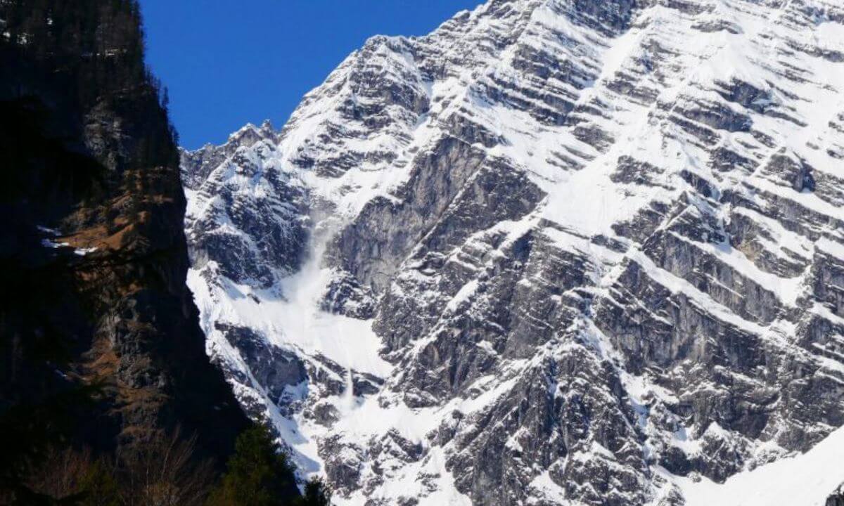 Lawine am Königssee