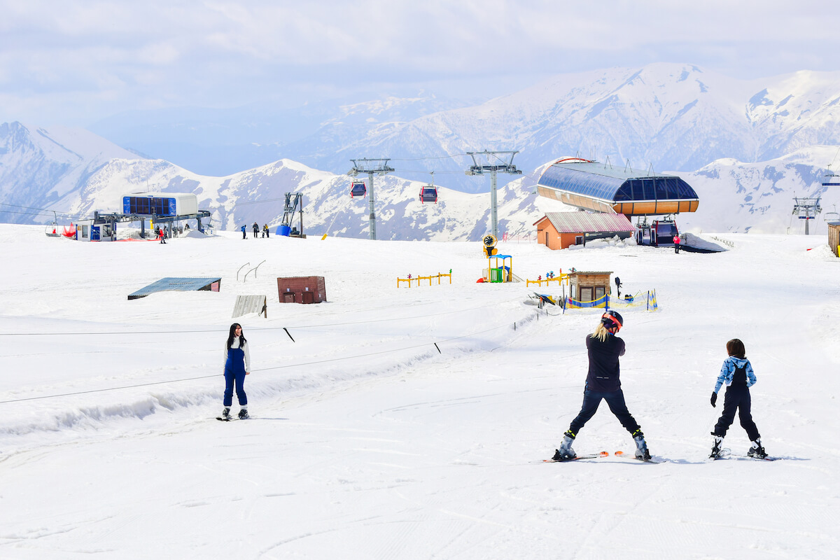 Skigebiete für Anfänger