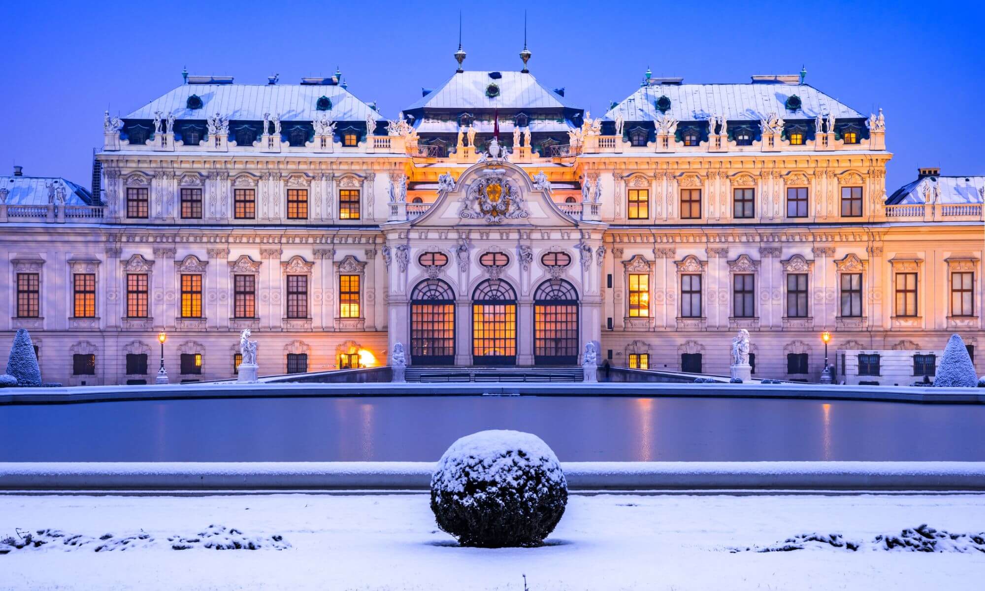 Wien und den Wiener Alpenbogen zur Winterzeit entdecken