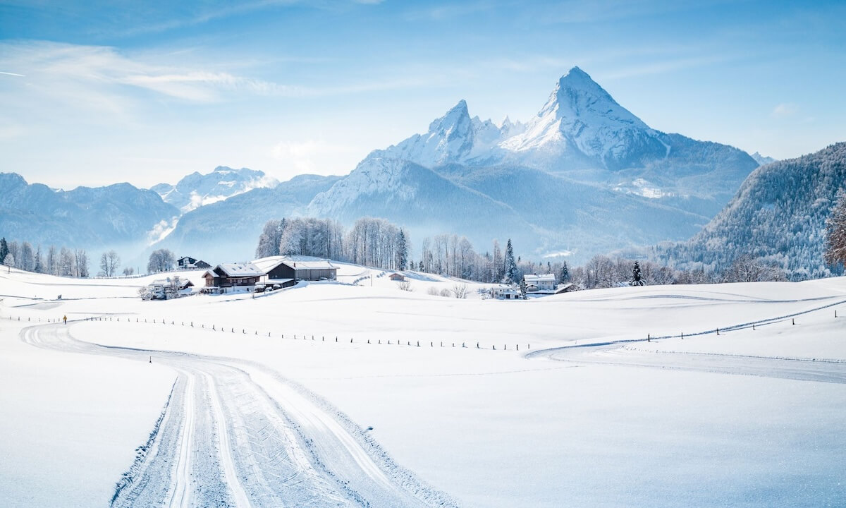 Der Winter im Berchtesgadener Land